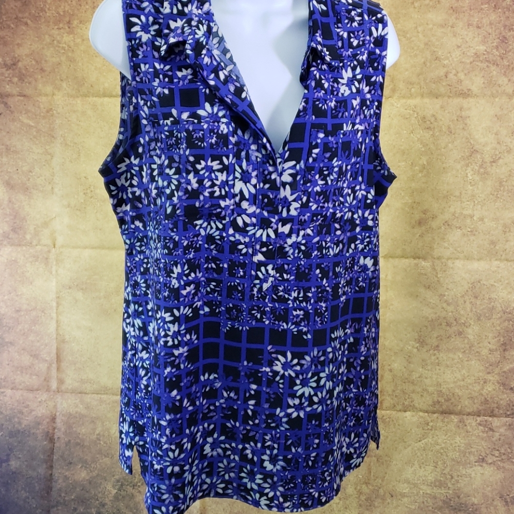 Ann Taylor sleeveless blouse